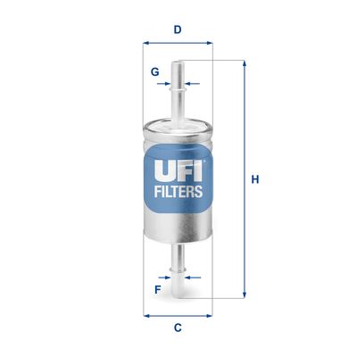 Fuel Filter UFI 31.740.03