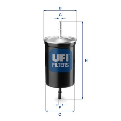 Fuel Filter UFI 31.747.00