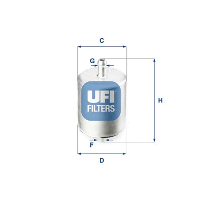 Fuel Filter UFI 31.760.00