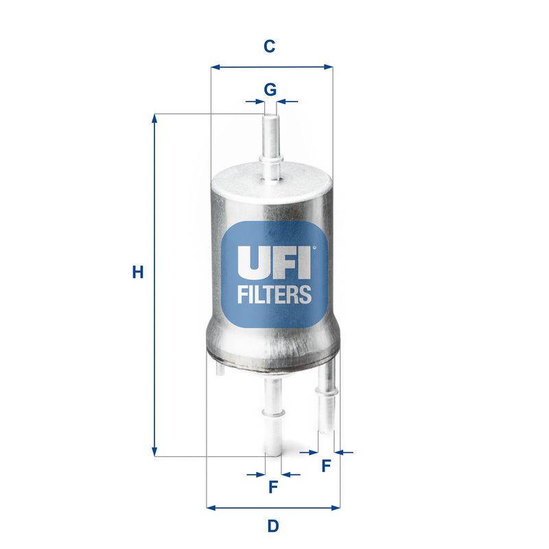 UFI 31.845.00 Fuel Filter