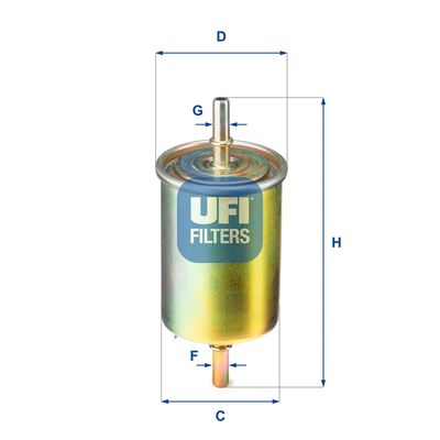 Fuel Filter UFI 31.850.00