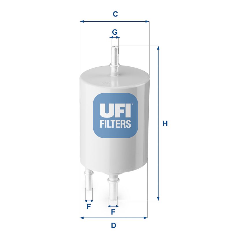 UFI 31.854.00 Fuel Filter