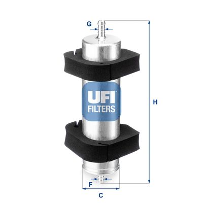 Fuel Filter UFI 31.950.00