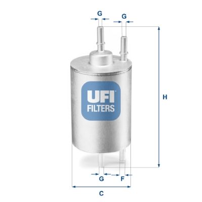 Fuel Filter UFI 31.958.00
