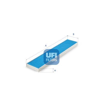 Filter, cabin air UFI 34.118.00