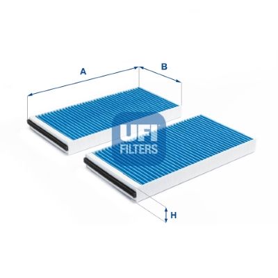 UFI 34.127.00 Filter, cabin air