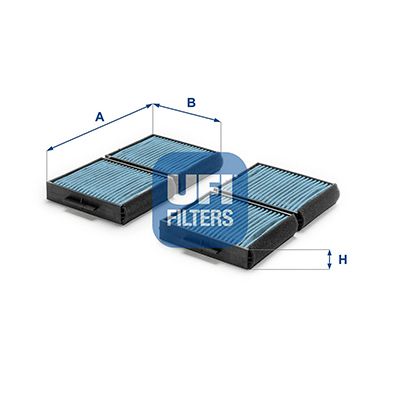 UFI 34.129.00 Filter, cabin air