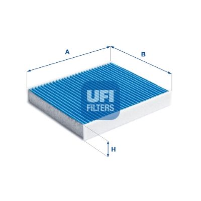 Filter, cabin air UFI 34.136.00