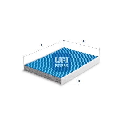 Filter, cabin air UFI 34.166.00