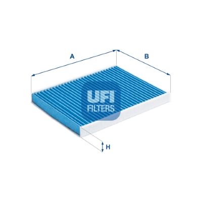 Filter, cabin air UFI 34.170.00