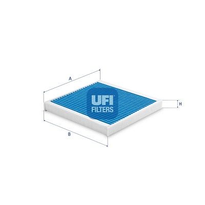Filter, cabin air UFI 34.176.00
