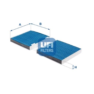 Filter, cabin air UFI 34.241.00