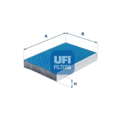 Filter, cabin air UFI 34.245.00
