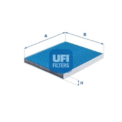 Filter, cabin air UFI 34.256.00