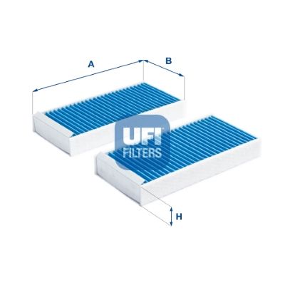 Filter, cabin air UFI 34.279.00