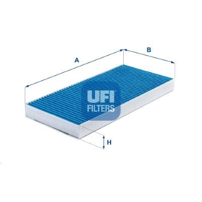 Filter, cabin air UFI 34.396.00