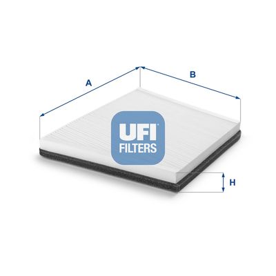 Filter, cabin air UFI 53.095.00