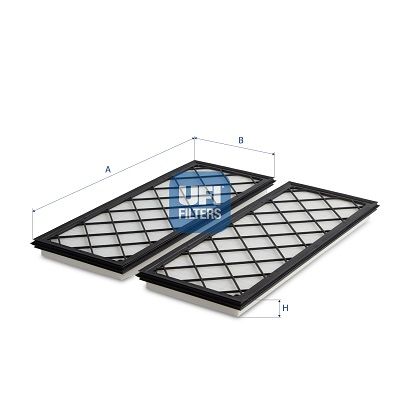Filter, cabin air UFI 53.519.00