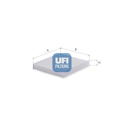 Filter, cabin air UFI 53.525.00
