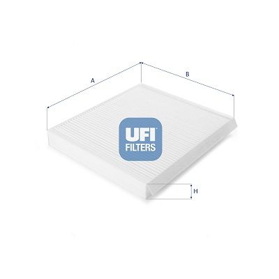 Filter, cabin air UFI 53.585.00