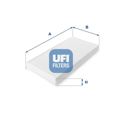 Filter, cabin air UFI 53.034.00