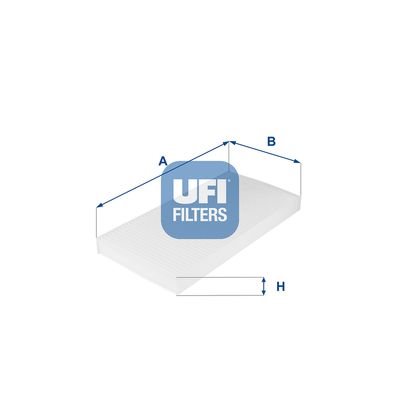 Filter, cabin air UFI 53.045.00