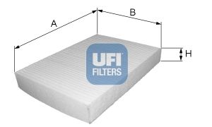 UFI 53.058.00 Filter, cabin air