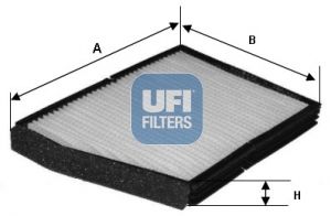UFI 53.099.00 Filter, cabin air