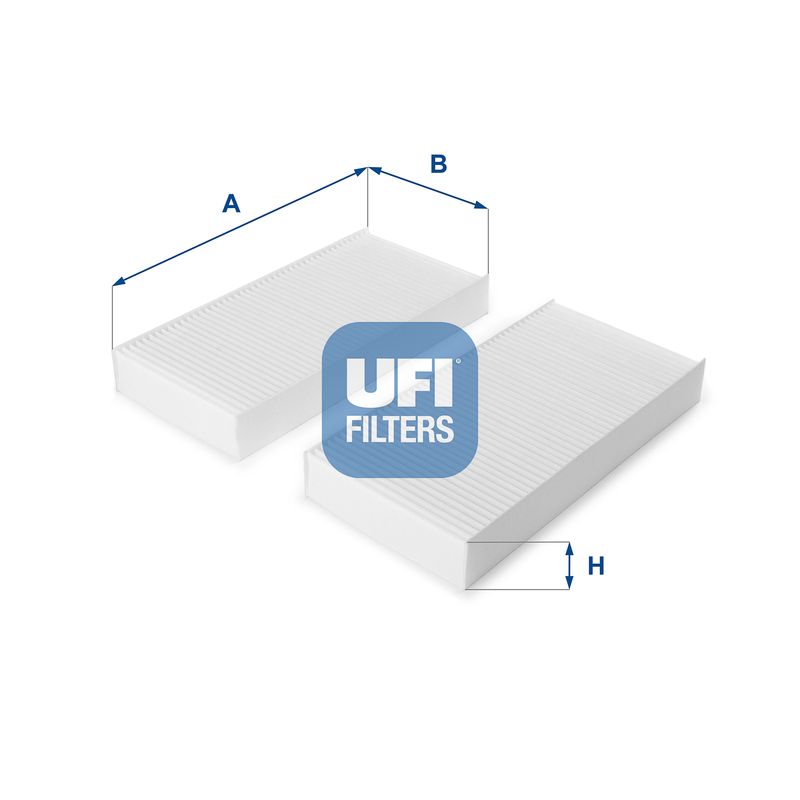 UFI 53.108.00 Filter, cabin air