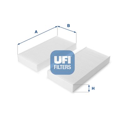 Filter, cabin air UFI 53.108.00