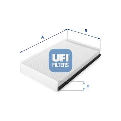 Filter, cabin air UFI 53.110.00