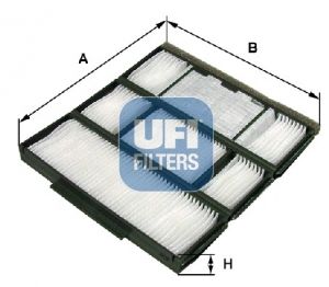 UFI 53.117.00 Filter, cabin air