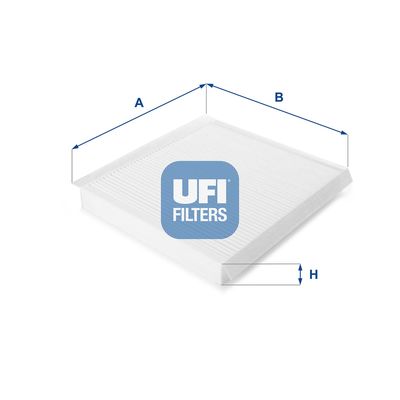 Filter, cabin air UFI 53.118.00