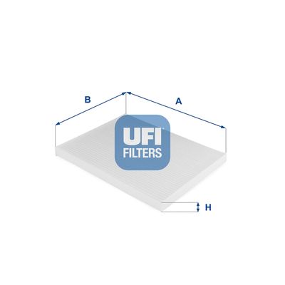 Filter, cabin air UFI 53.124.00