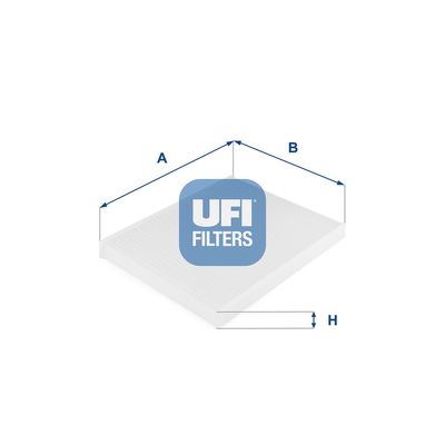 Filter, cabin air UFI 53.149.00