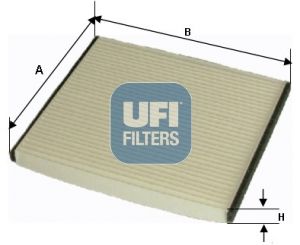 UFI 53.184.00 Filter, cabin air