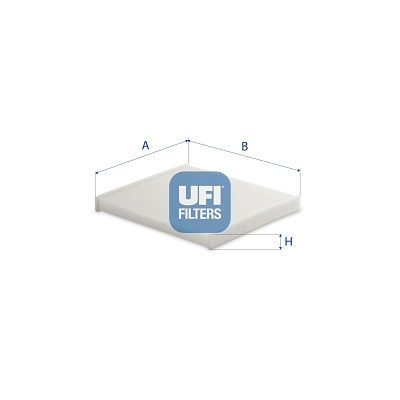 Filter, cabin air UFI 53.186.00