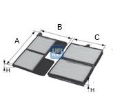 UFI 53.197.00 Filter, cabin air