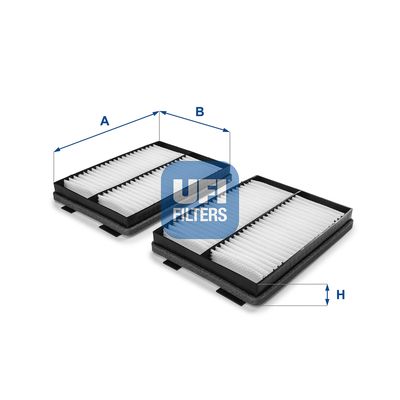 Filter, cabin air UFI 53.234.00