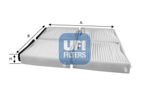 UFI 53.235.00 Filter, cabin air