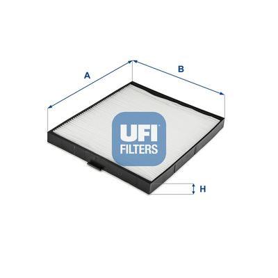 Filter, cabin air UFI 53.240.00