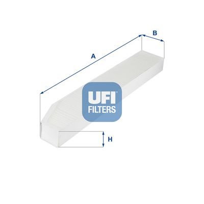 Filter, cabin air UFI 53.257.00