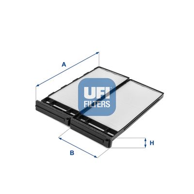 Filter, cabin air UFI 53.258.00