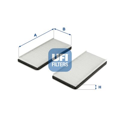Filter, cabin air UFI 53.310.00