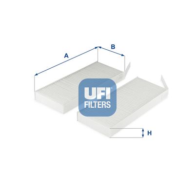 Filter, cabin air UFI 53.311.00