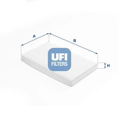 Filter, cabin air UFI 53.388.00