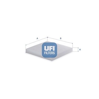 Filter, cabin air UFI 53.501.00