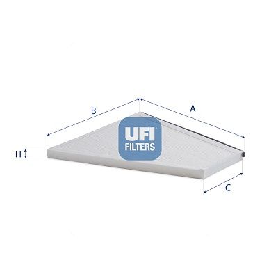 Filter, cabin air UFI 53.584.00
