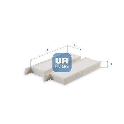 UFI 53.587.00 Filter, cabin air