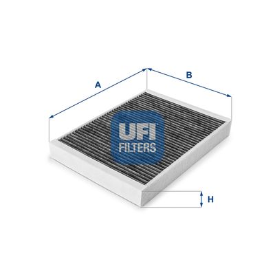 Filter, cabin air UFI 54.166.00